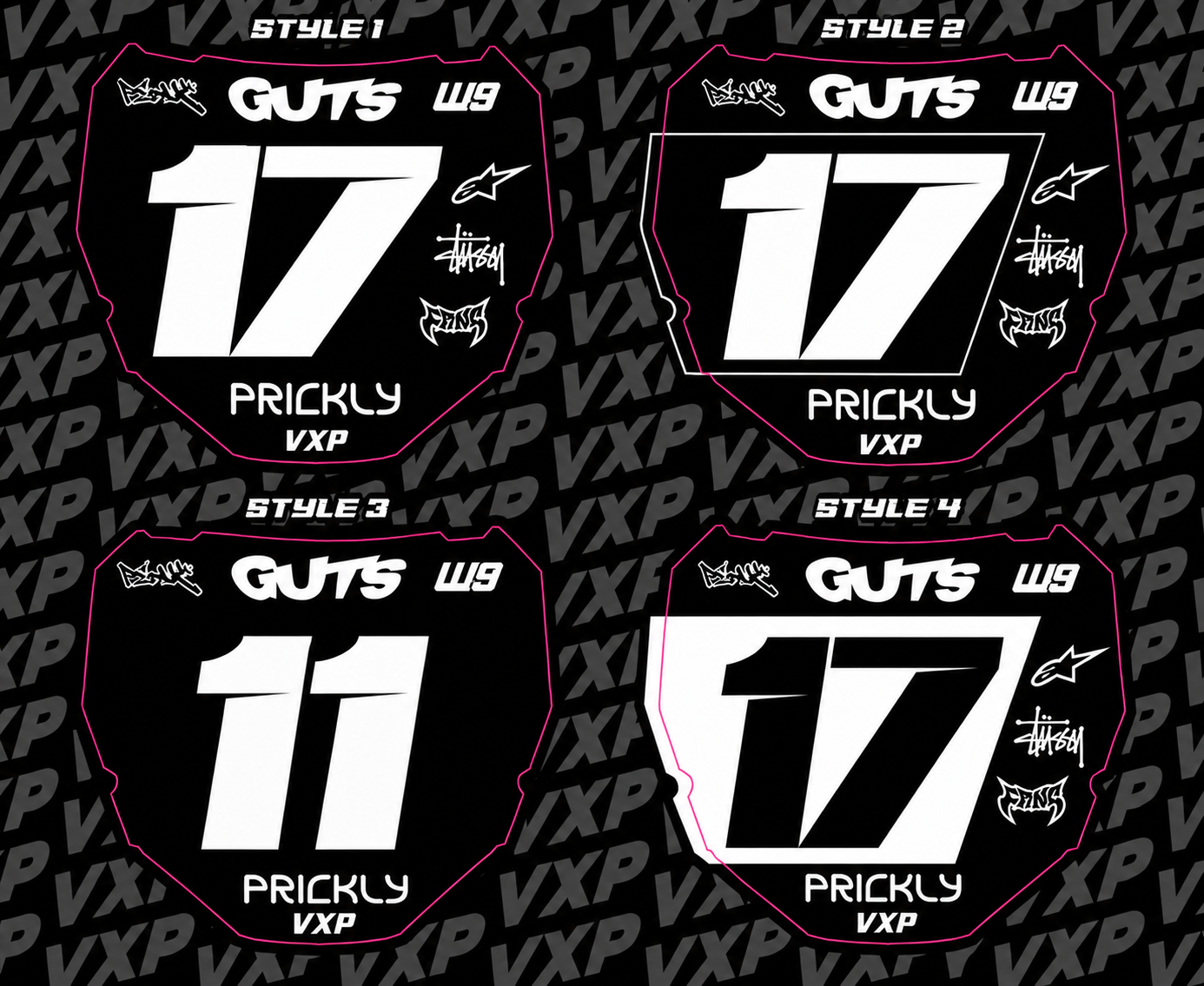 ODI Custom Front Plate Decal
